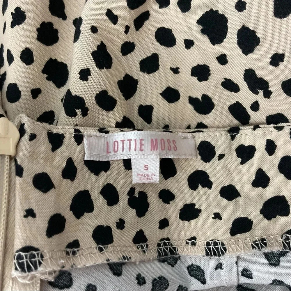 Pacsun Lottie Moss Cheetah Print Ruffle Skirt Size Small - Picture 6 of 7